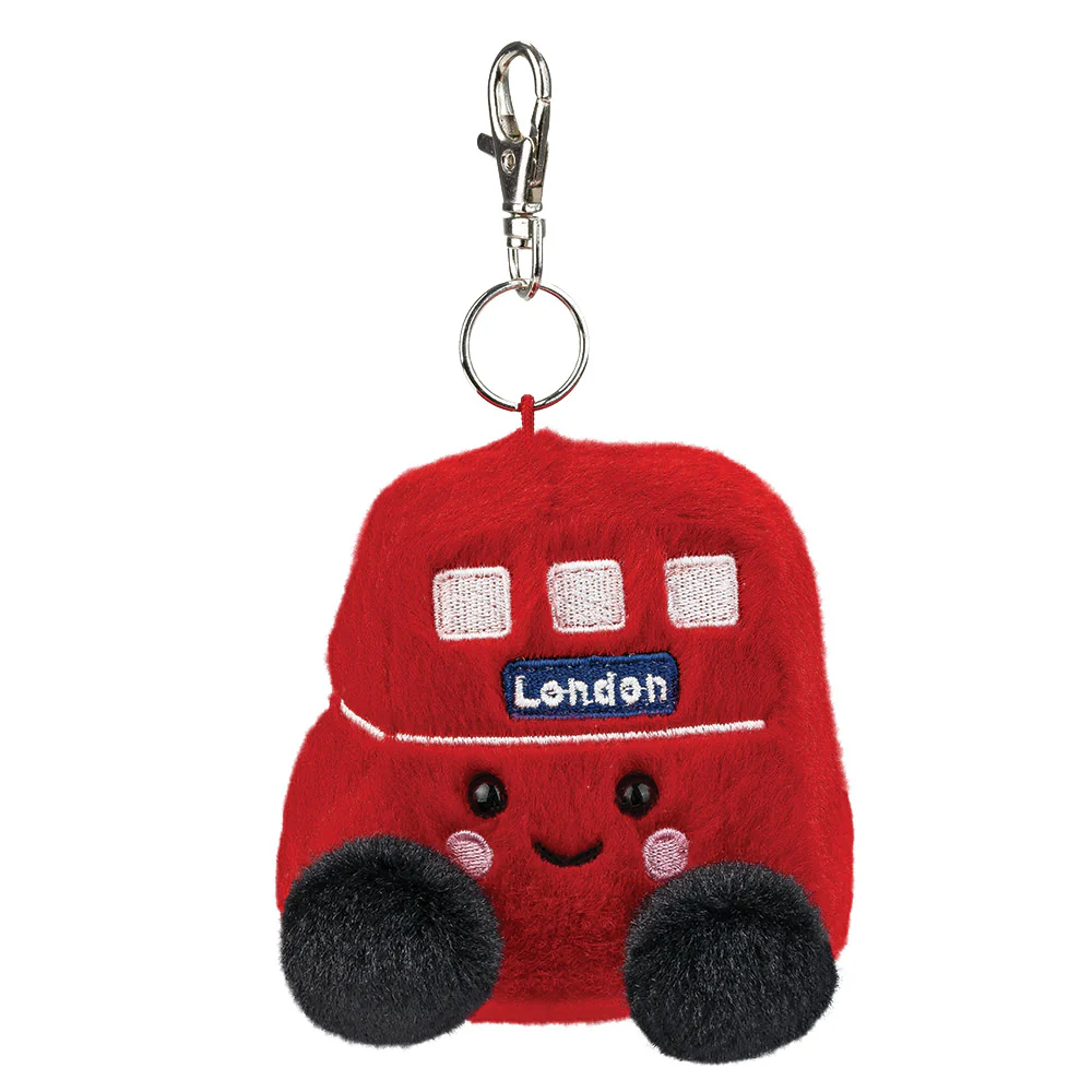 4" Bertie Red Bus™ Clip-On